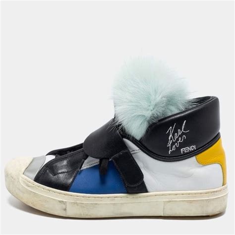 karlito fendi wallpaper|Fendi Karlito Leather Sneakers .